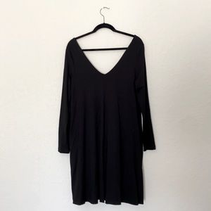 ASOS Low Back Long Sleeve Dress